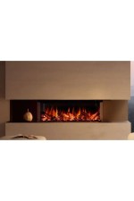 Laden 120 Elektrikli Şömine - 3 Tarafı Cam Çerçeveli, Isıtıcılı, Sınırsız Renkli - Görsel 2