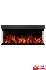 U Tipi Isıtıcılı Elektrikli Şömine Modelleri