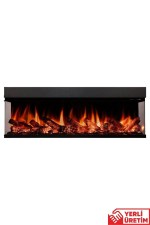 U Tipi Isıtıcılı Elektrikli Şömine Modelleri