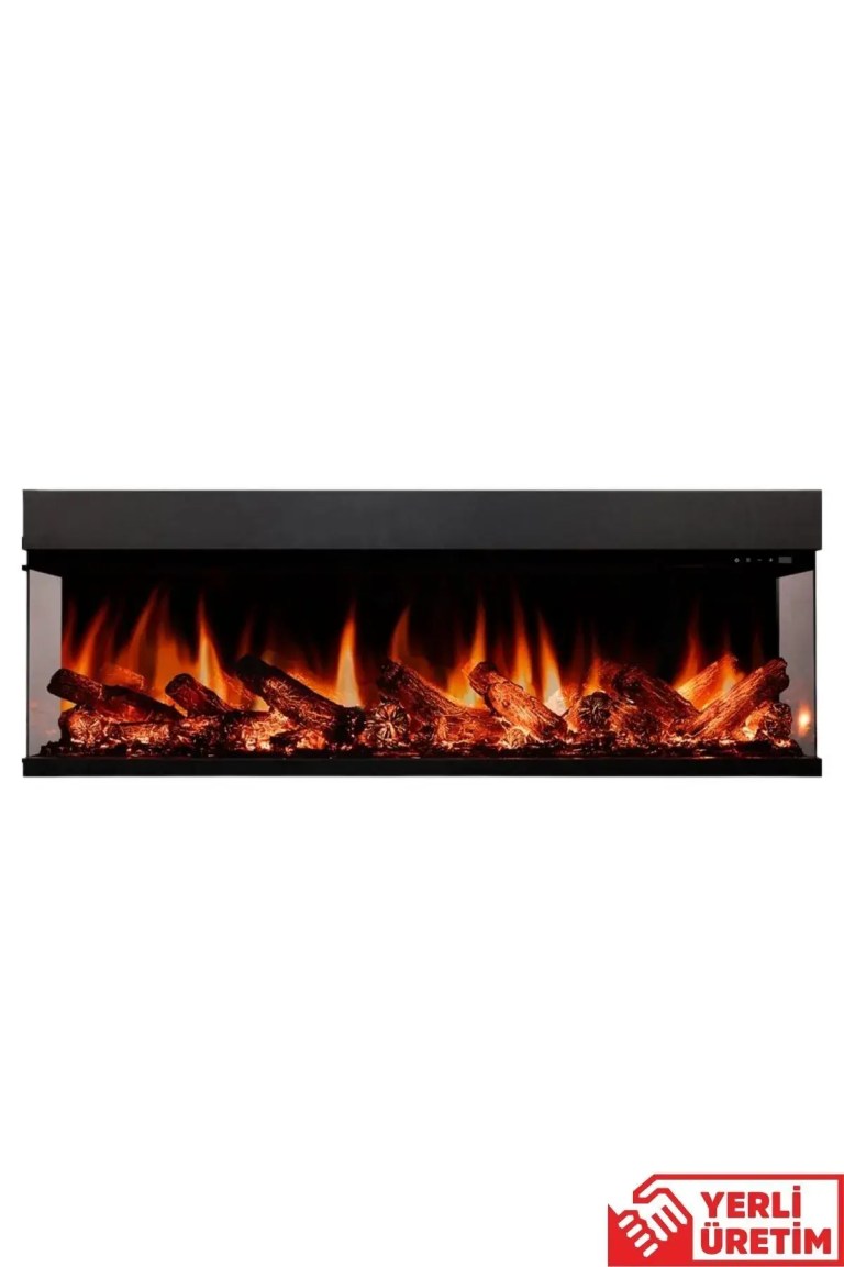 U Tipi Isıtıcılı Elektrikli Şömine Modelleri
