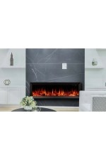 Magel 130 Elektrikli Şömine - Isıtıcısız, Metal Çerçeveli, Tek Renkli - Görsel 2