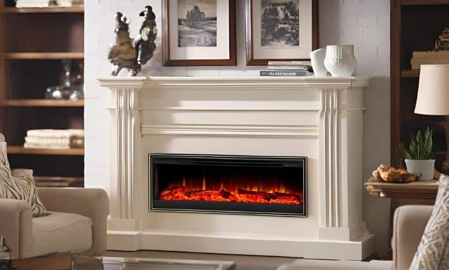 Metal Çerçeveli Elektrikli Şömine