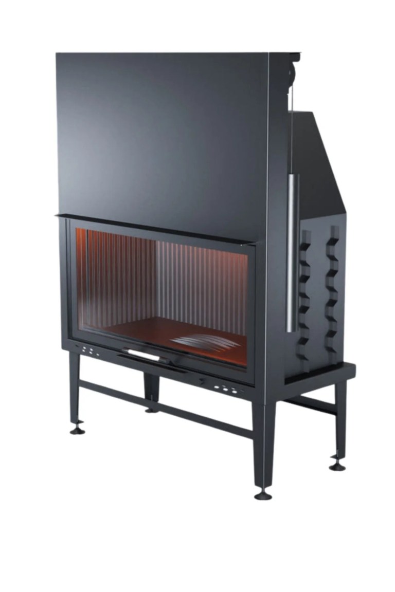 100 cm Düz Asansörlü Şömine Haznesi