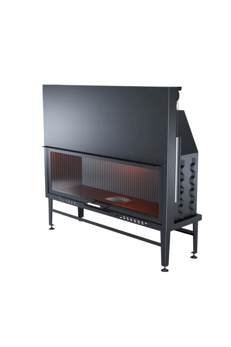 150 cm Düz Asansörlü Şömine Haznesi