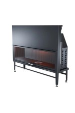 170 cm Düz Asansörlü Şömine Haznesi