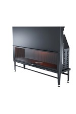 180 cm Düz Asansörlü Şömine Haznesi