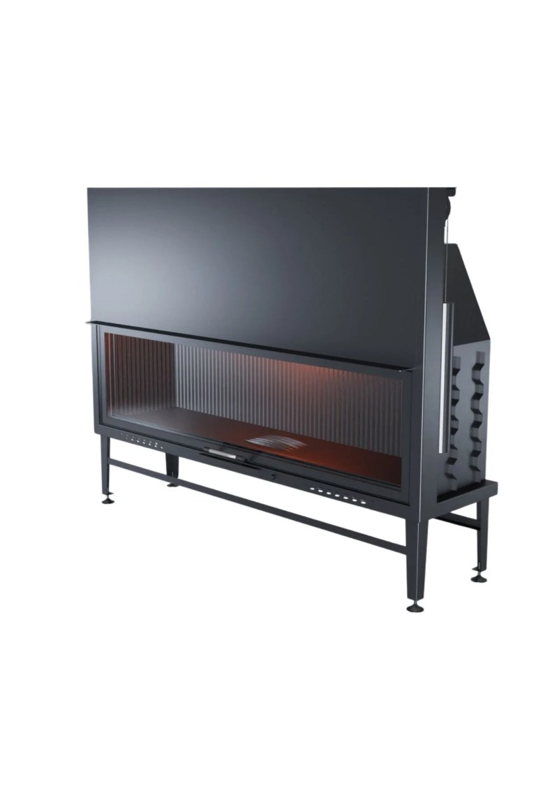 180 cm Düz Asansörlü Şömine Haznesi