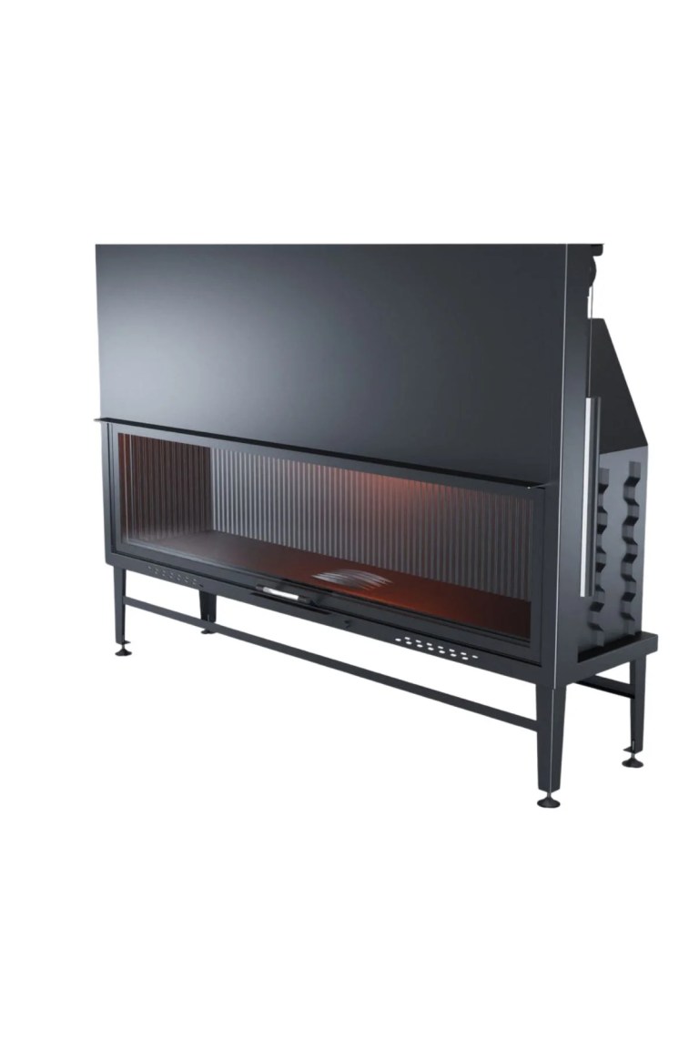 190 cm Düz Asansörlü Şömine Haznesi