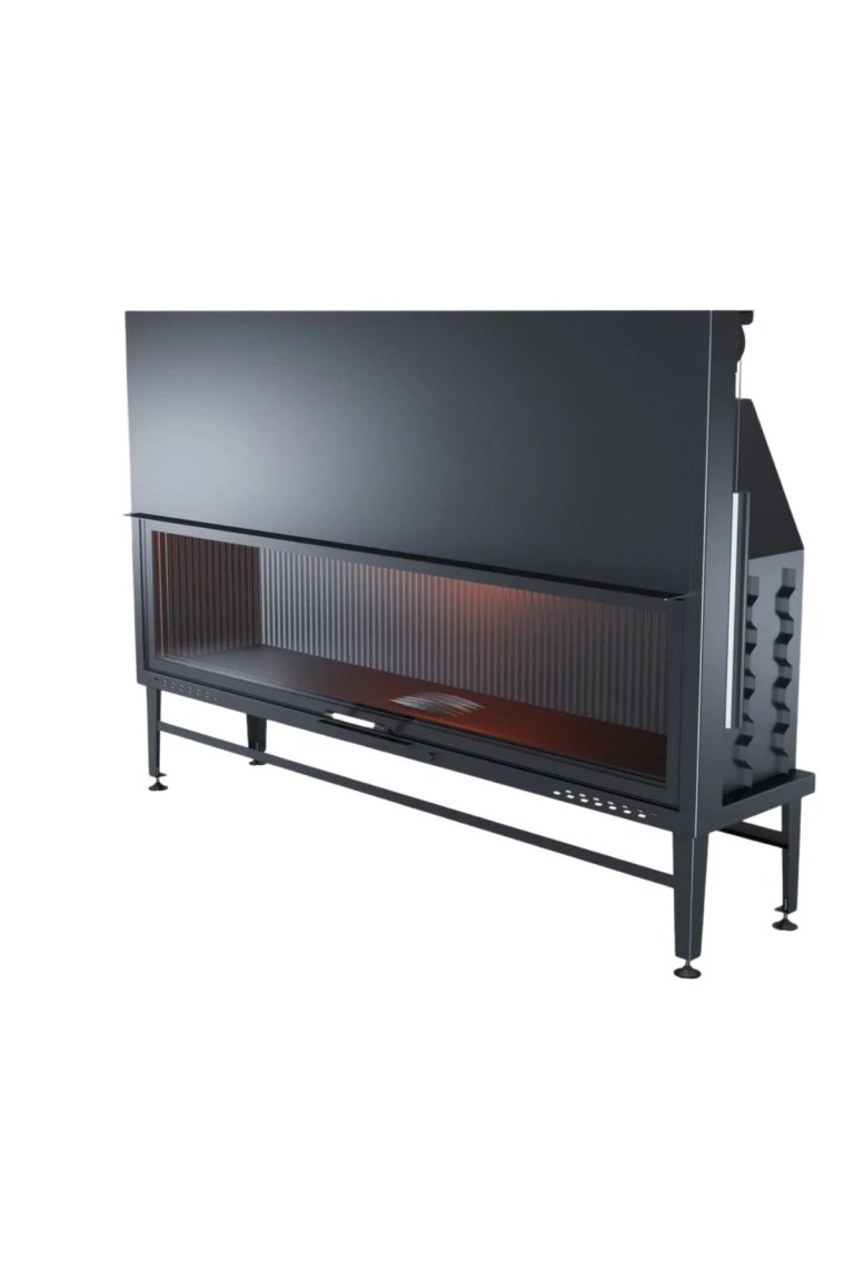 200 cm Düz Asansörlü Şömine Haznesi