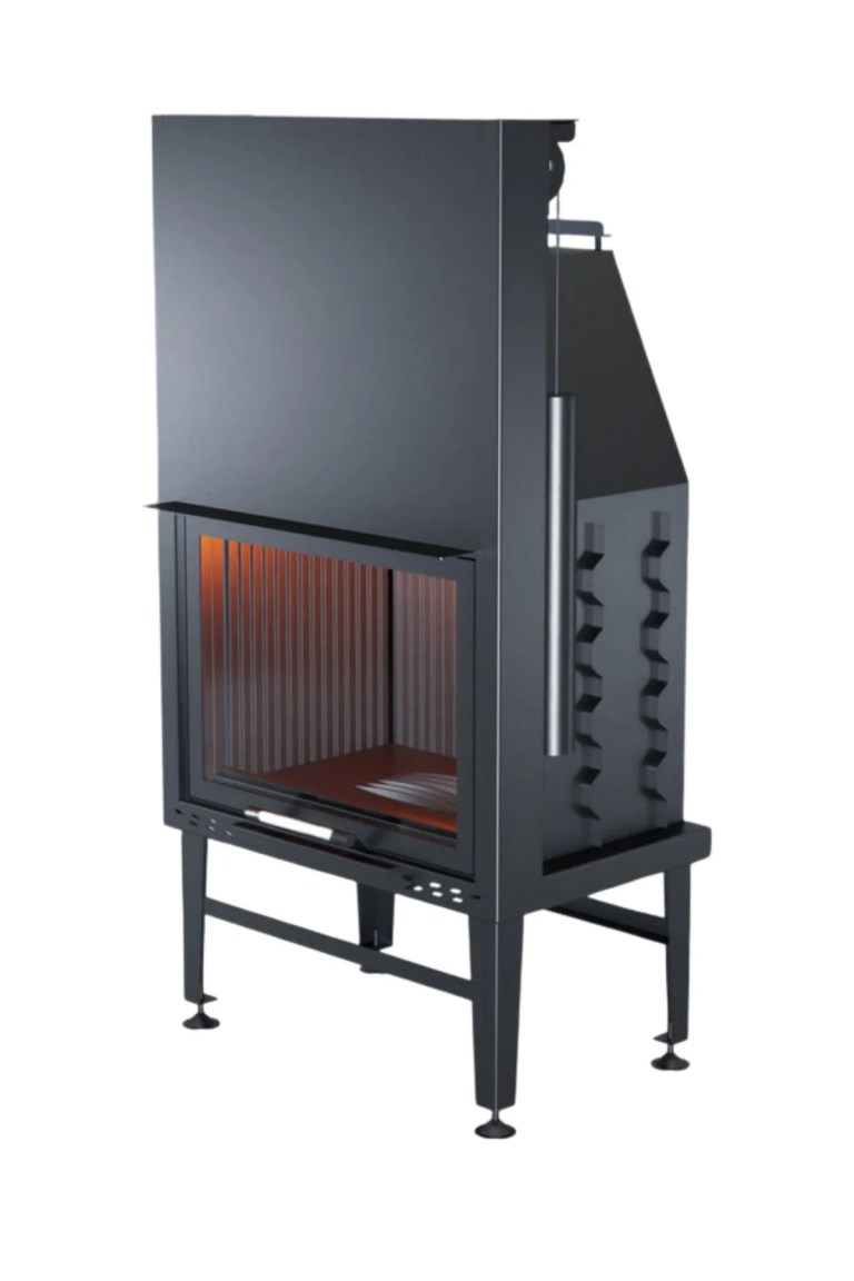 70 cm Düz Asansörlü Şömine Haznesi