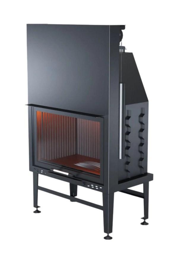 80 cm Düz Asansörlü Şömine Haznesi