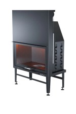 90 cm Düz Asansörlü Şömine Haznesi